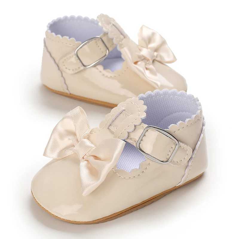 Pierwsze Walkers Spring and Autumn Sofe Sole Buty Baby Princess Toddler Moccasins Girl H240504 Udel