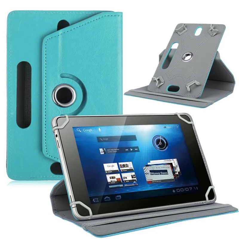 7 8 9 10,1 Zoll universell 360 Grad RotationGtablet -Hülle Flip -Standabdeckung für iPad Samsung Huawei Lenovo Android Hard PC Tablet Protective Shell