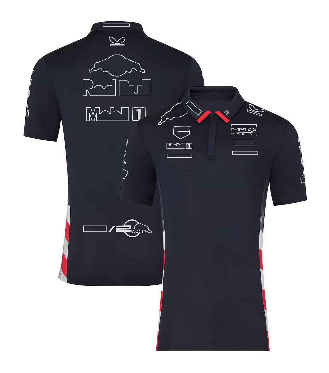 2024 F1 T-shirt T-shirt Formule 1 Racing 1 et 11 Fans de pilote Polo T-shirt Nouvelle saison Race Sports Men T-shirt Femmes Jersey