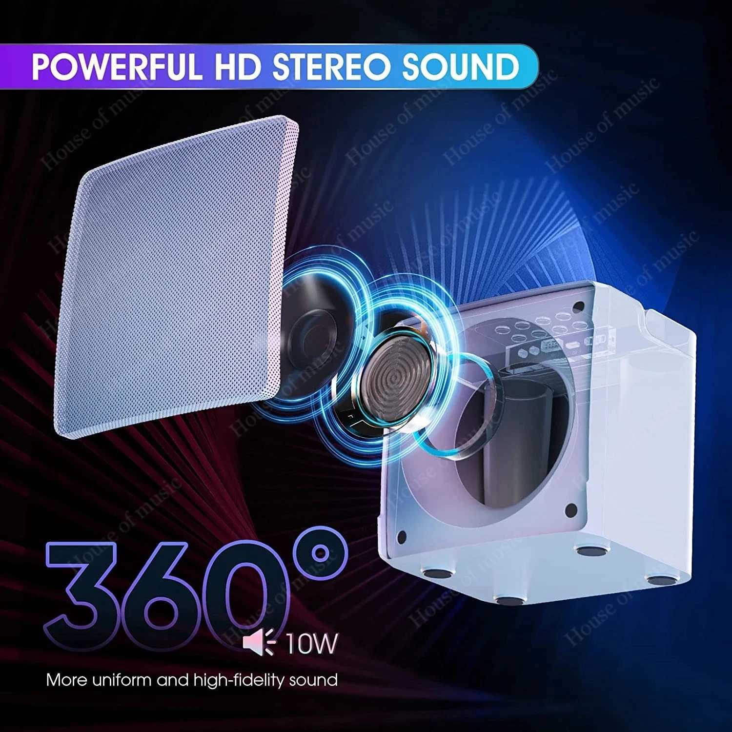 Przenośne głośniki SD508 Dom Karaoke Przenośny głośnik Bluetooth Podwójny bezprzewodowy mikrofon na żywo telewizja Radio Radio