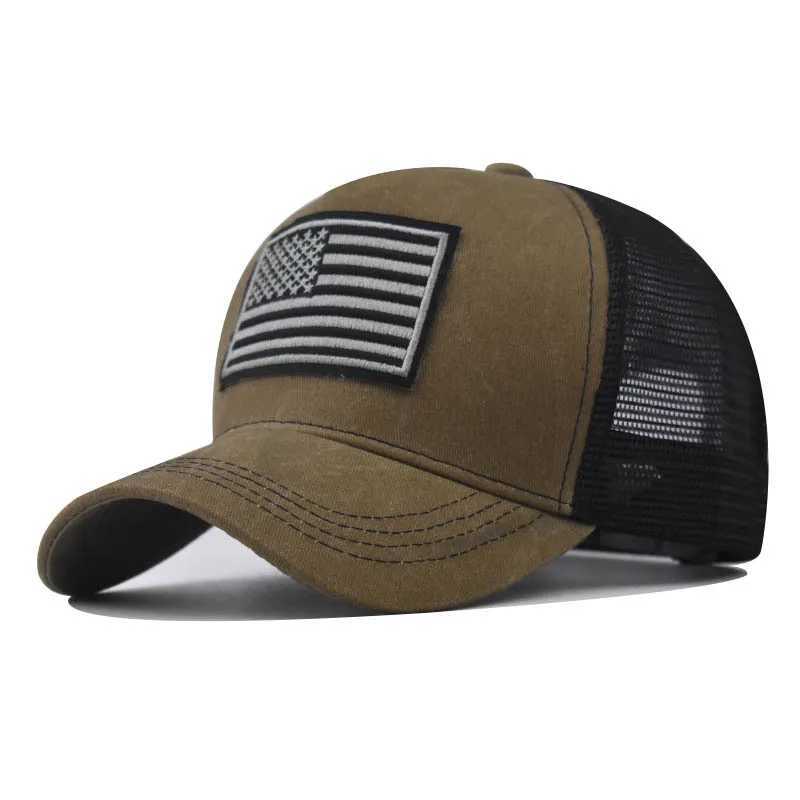 Ball Caps Fashion Women Men Men USA Flag сетка бейсболка мужчина для хранения шляпы Snapback Hapber