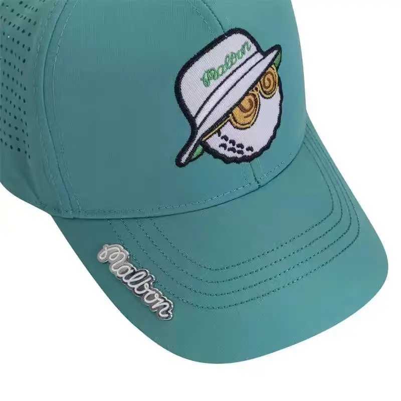 Ball Caps Wholesale High Quty Golf Hat Hat Baseball Hat e Womens Sports Sports Hat Breathable Hat Mark Hat T240429