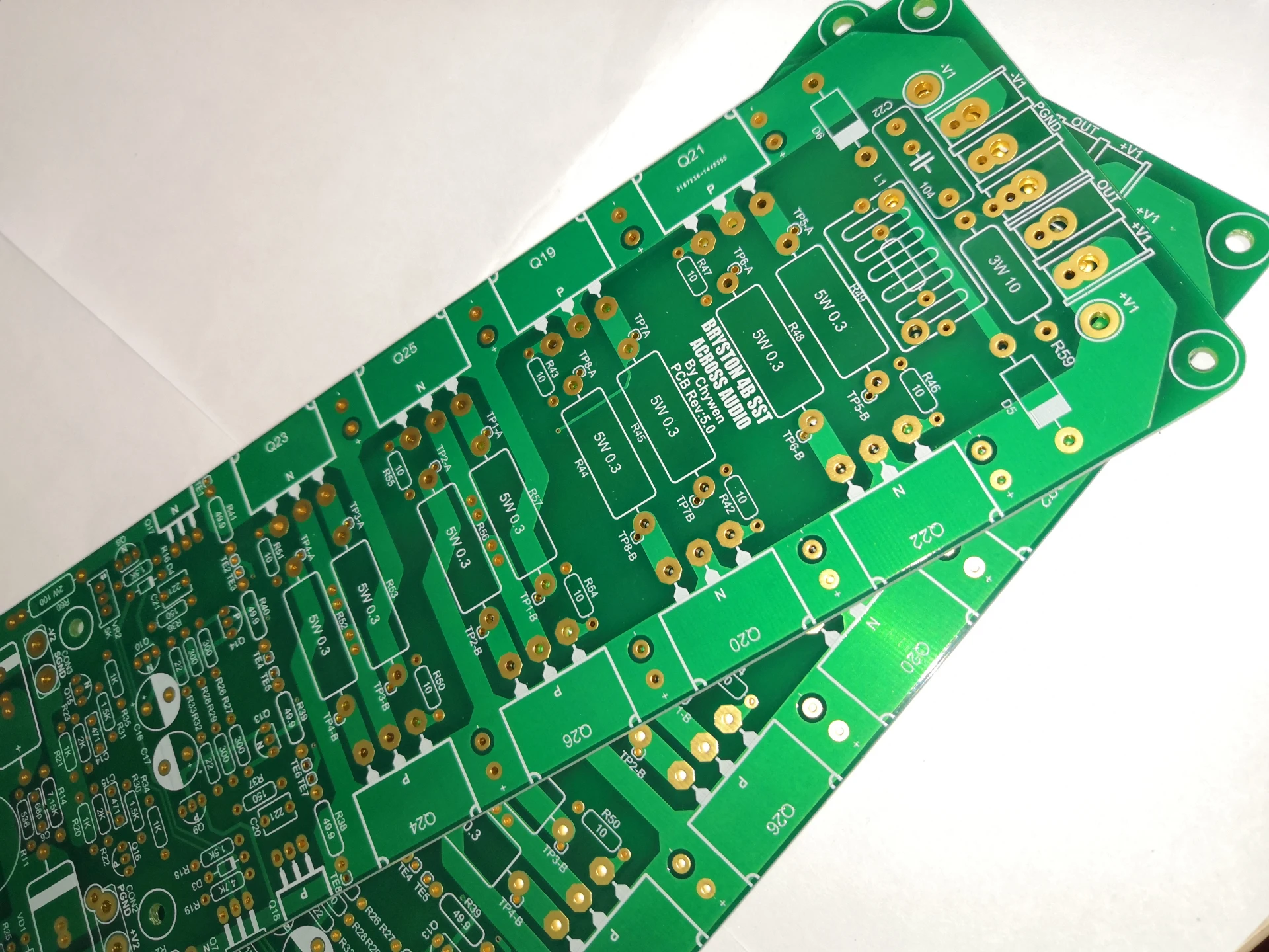 アンプBai Shitong Bryston 4B SST SHEN JINバージョンアンプ回路基板PCB