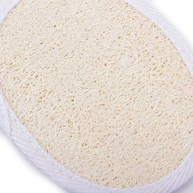 Bath Tools Accessories 1. Natural loofah Luffa sponge face body bath spa deodorant washer pad Q240430