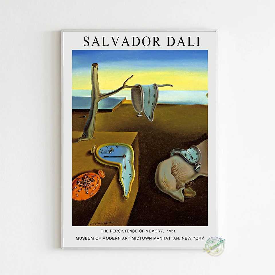 Llpapers Salvador Dali Affiche surréaliste Mur Art Toile PEINTURE APPOSTER