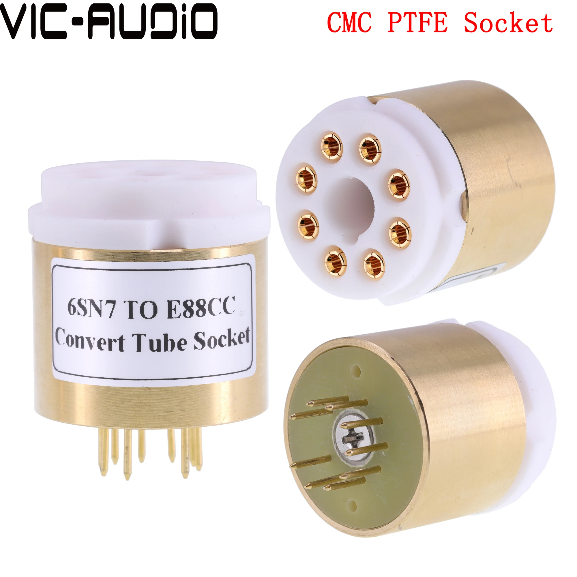 Amplifier Vakuumrohr CV181 6SL7 6N8P 6N9P 6SN7 bis E88CC ECC88 6DJ8 6N2 6922 DIY Audio Vakuum -Rohr -Verstärker -Verstärker -Konvertier -Sockeladapter