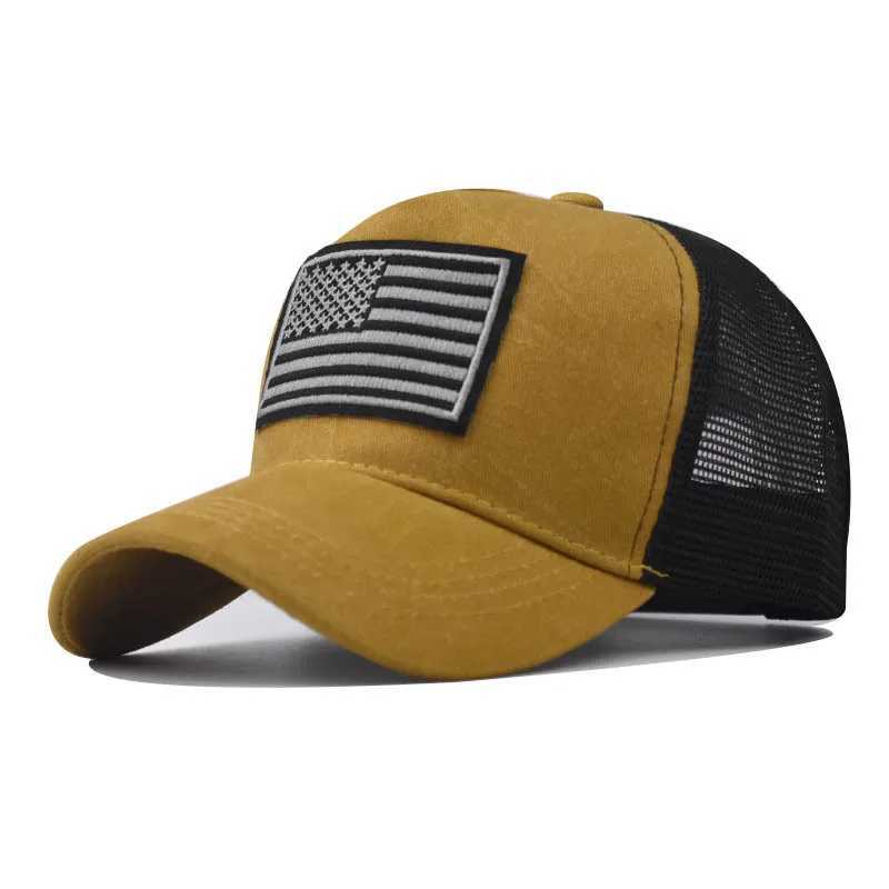 Ball Caps Fashion Women Men Men USA Flag сетка бейсболка мужчина для хранения шляпы Snapback Hapber