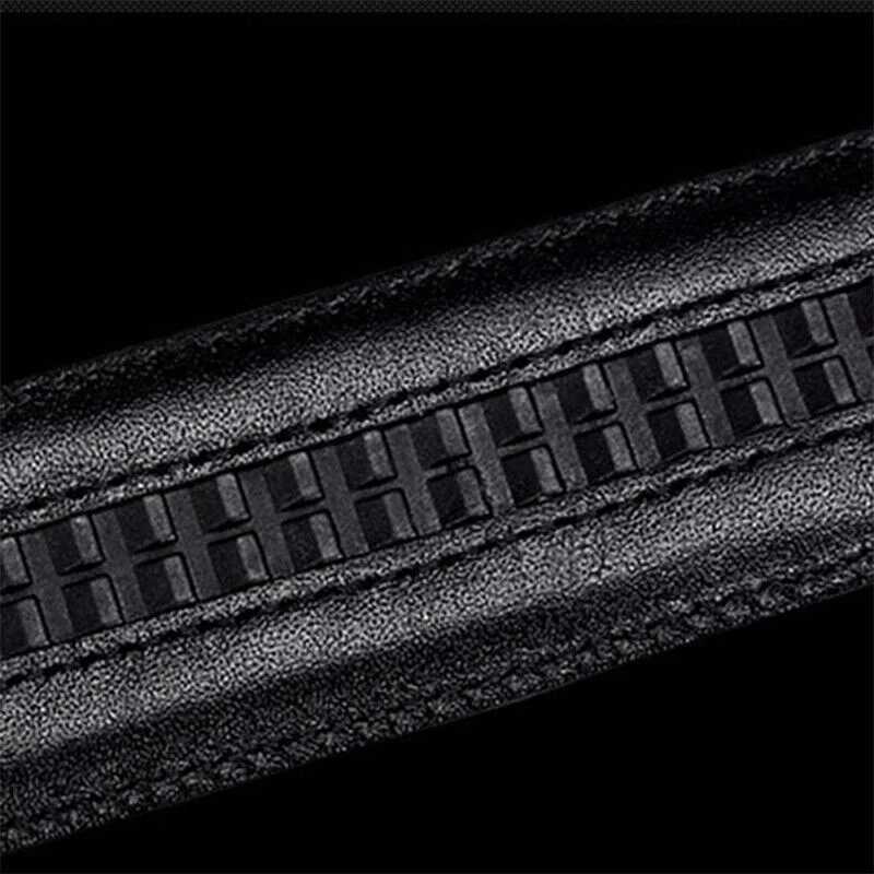 Accessori ionici da 120 cm da uomo Luxury Business Business Cintura da uomo Denim Str Belt Designer Mano in pelle Designer Gold e Argento Cucciola a cricchetto J240506