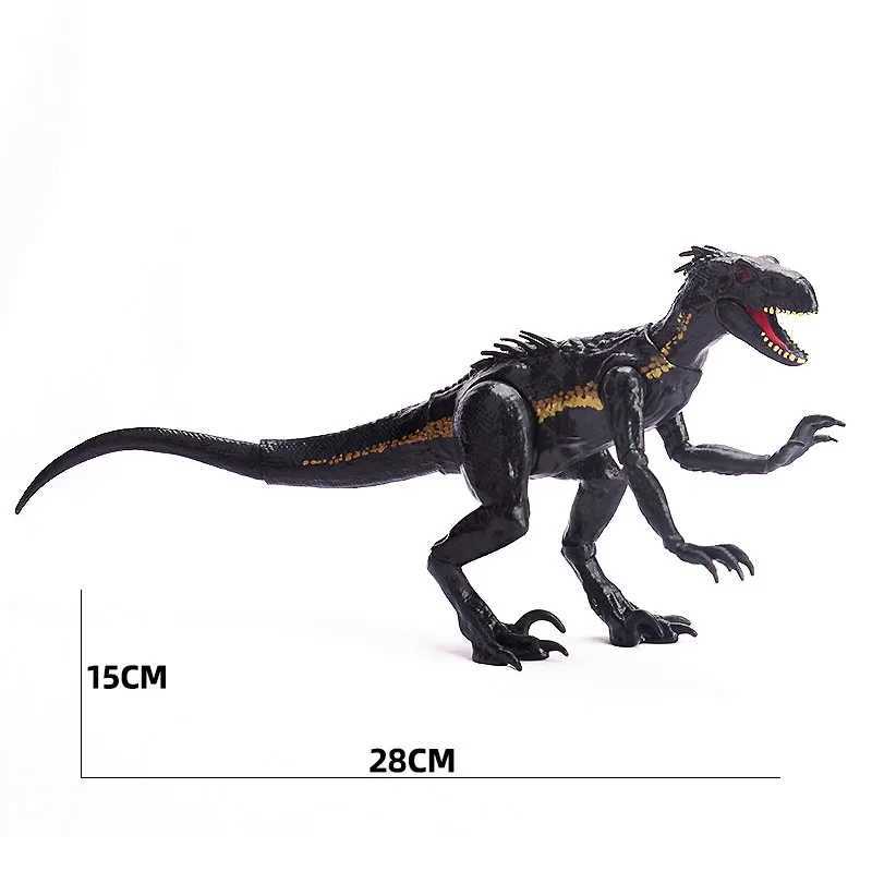 Altri giocattoli Jurassic World Dinosaur Indoraptor Action Picture Toy Animal Tyrannosaurus Rex Mobile Model Bambola bambini Giftl240502