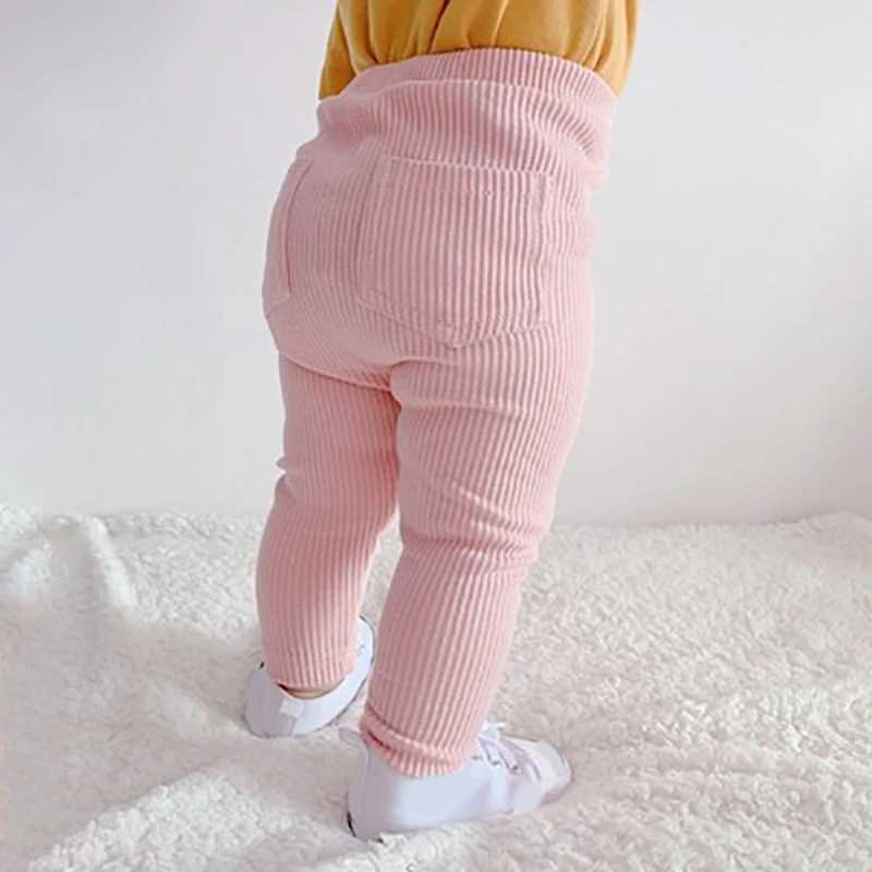 Pantaloni di cotone a gambe lunghe bambini bambini 2023 pantaloni bambini primaverili/estivi pantaloni solidi pantaloni bambini