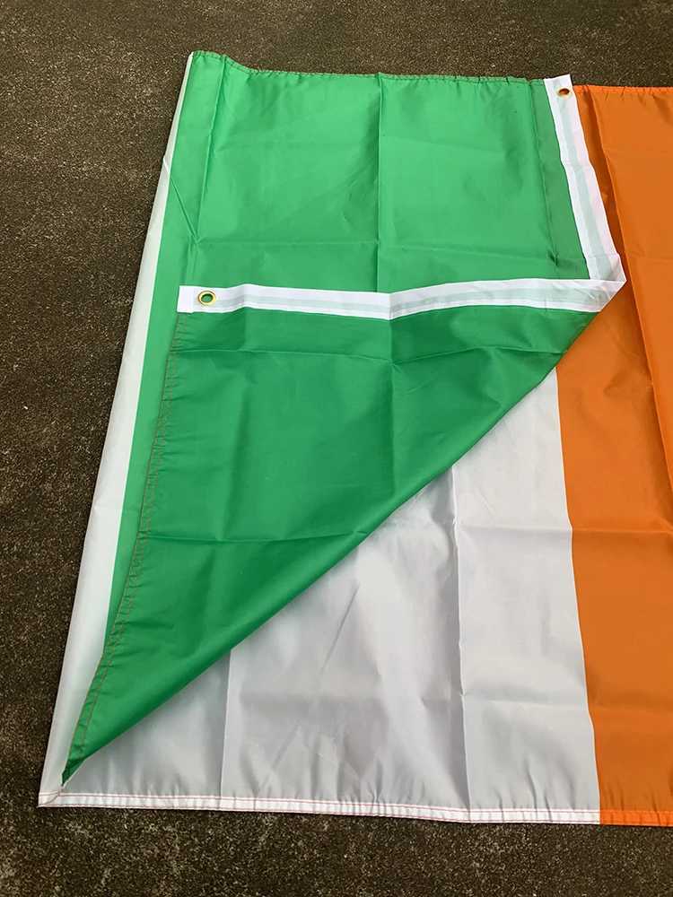 BANNER FLAGS Z-One Flag Flag Irlanda 90x150 cm Polyester Ireland Eire Flag nazionale Banner Banner Decorazione all'aperto