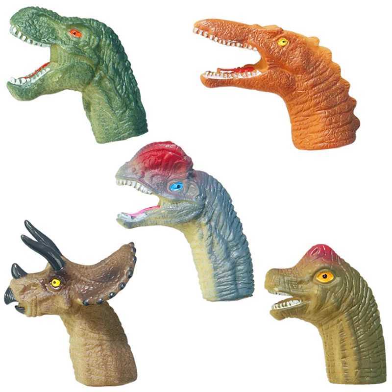 Altri giocattoli 5 mini cartone animato Drago realistico Dragon Dinosaur Finger set di giocattoli giocattoli bambini PROCESE PROPSL240502