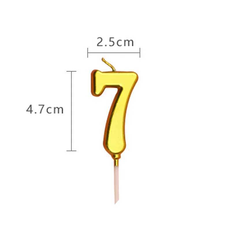 свечи Новый номер 0-9 С Днем Рождения торт свечи Топпер Декор Споведи Снаряжение Декор Свечи ДЕЙСТ