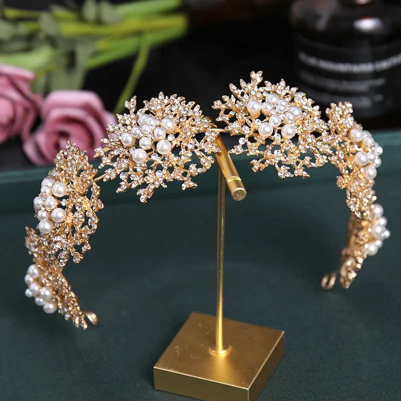 Hochzeitshaarschmuck Itacazzo Bridal Headwear Klassische Barocklegierung Hair Band für Frauen Hochzeits Geburtstagsfeier und Ballzubehör geeignet