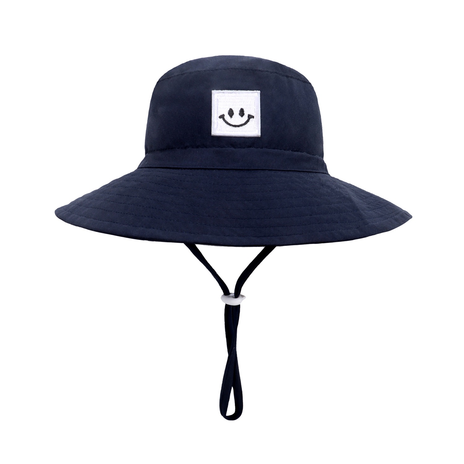 버킷 모자 아기 태양 모자 빠른 건조 통기성 UPF50+ 스마일 얼굴 선 스크린 모자 아이 해변 모자