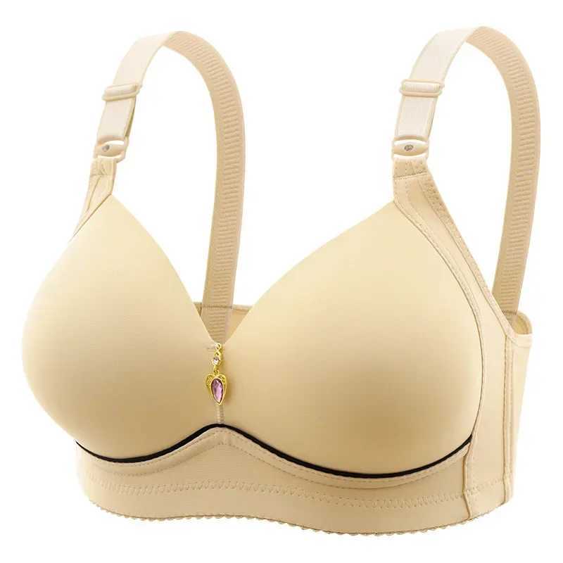 Mieściarskie Bielizna Bra Bra Women Bielica pchnięta w górę Brasiere gładka mm bralette wygodne kobiety cienki niewidoczny stanik seksowna Lingeriel2405