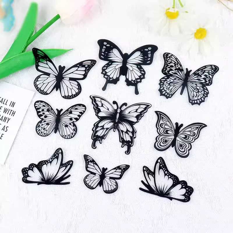 Candles Colorful Butterfly Birthday Happy Cake Decoration for Wedding Beauty Valentines Day Mothers Day Fairy Birthday Dressing