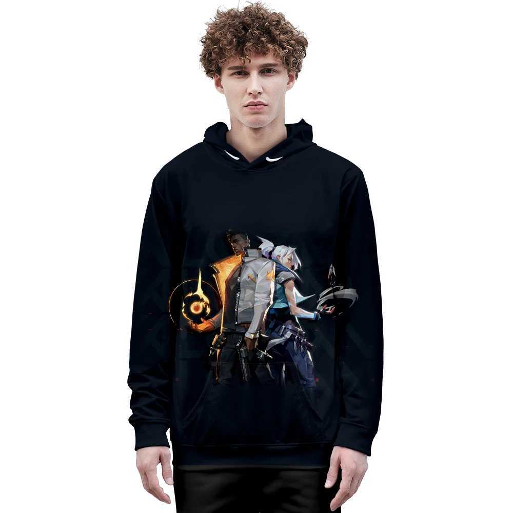 Felpa con cappuccio da uomo con cappuccio 3d con cappuccio con cerniera 3d vrant 3d stampato 3d harajuku abbigliamento hip-hop street vr adatto a bambini di età compresa tra 2 e 14 Q240506