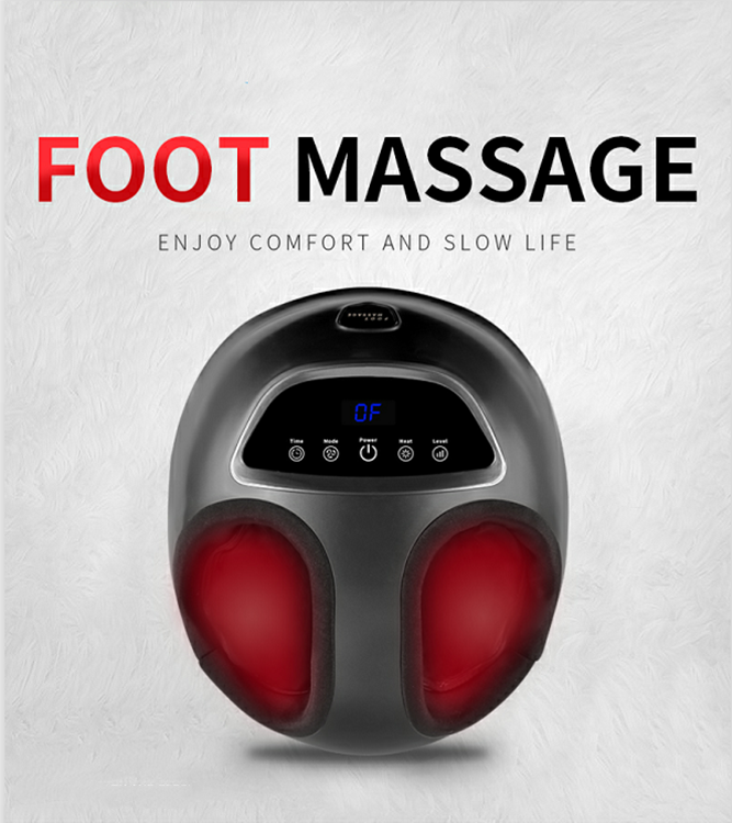 Foot Spa Wärme Infrarot Vibration Luftkompression Erwärmen Elektrische Rollenbein -Kälbermaschine Fußmassager
