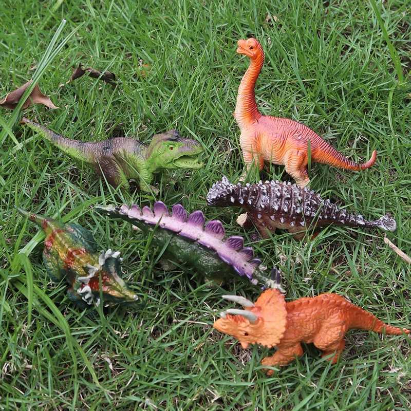 Outros brinquedos oenux mini jarássico estegosaurus saichania sólida dinossauro mundial model animal modelo caráter childrens brinyl240502