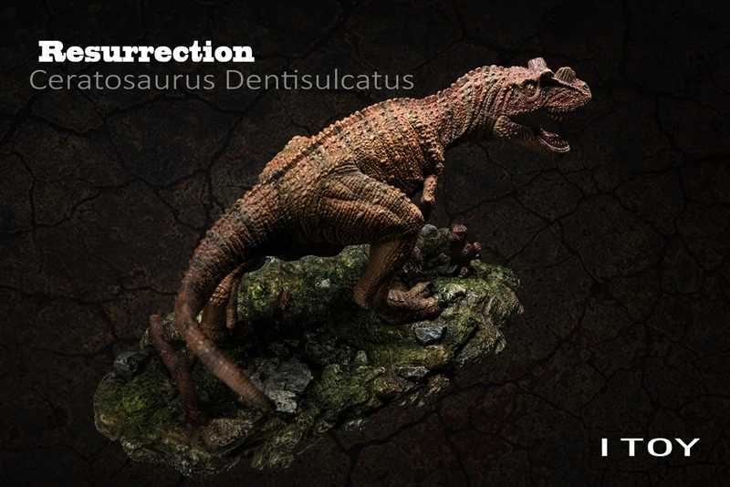 Autres jouets Itoy Ceratosaurus Jurassic Dinosaur Toy Model 1/35 PRINTOUTL240502