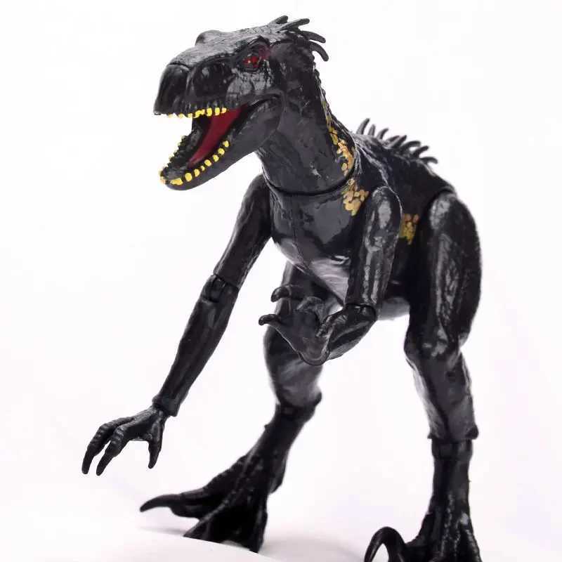 Altri giocattoli Jurassic World Dinosaur Indoraptor Action Picture Toy Animal Tyrannosaurus Rex Mobile Model Bambola bambini Giftl240502