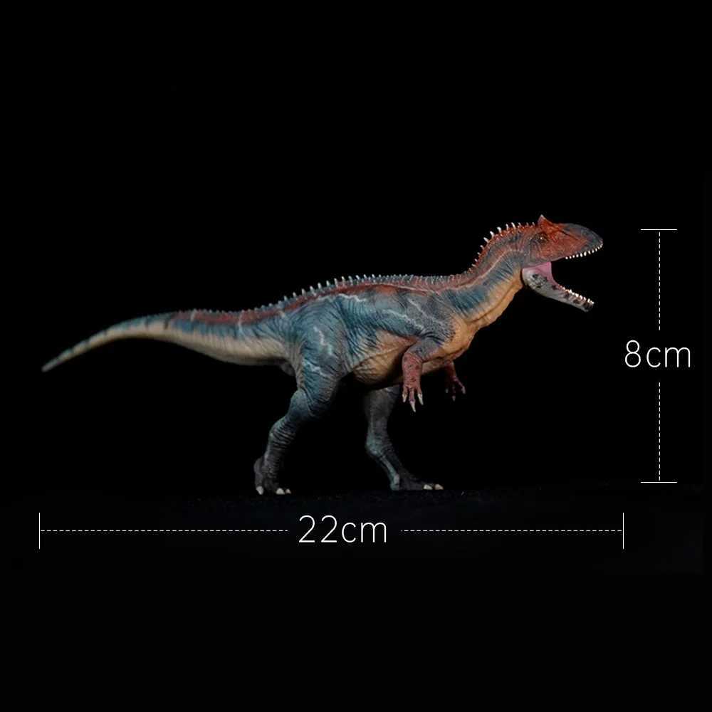 Autres jouets 1 35 haolonggood allosaurus dinosaur toys anciens modèles animaux préhistoriques en mouvement chinl240502