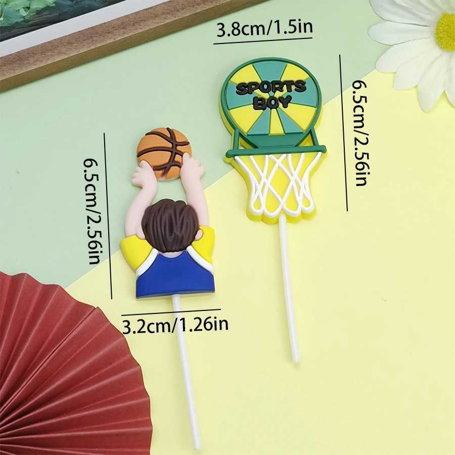 Bougies Baking Sports Boy Cake Decoration