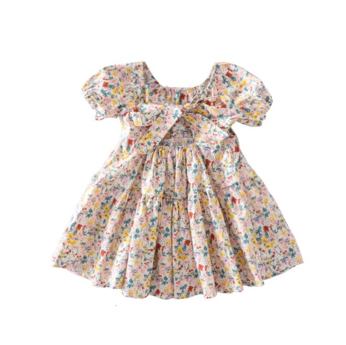 Style d'été Petite fille robe de princesse moes