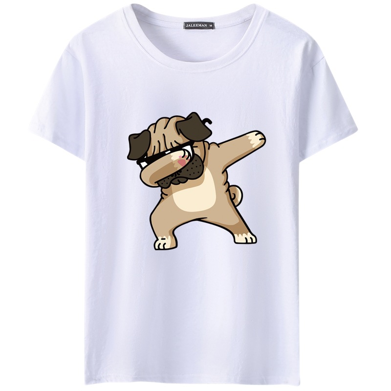 Süße Hunddesignerin Herren T -Shirt Männer Damen Hemden Crew Hals T -Shirt Casual Sommer Kurzarm Mann Tee Frau Tops Herrenkleidung hochwertige Hip Hop Streetwear T -Shirts