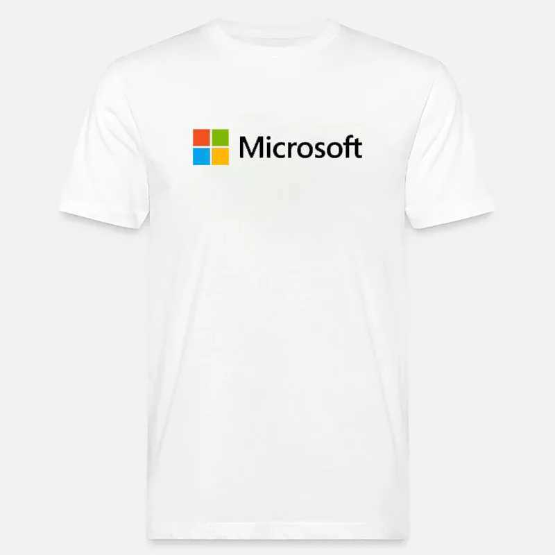T-shirts masculins Microsoft Windows Fashion T-shirt Vintage Womens Vintage T-shirt Boyfriend Boyfriend Gift Camiseta Homebre Topl2405