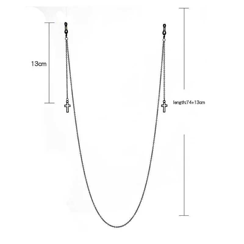 Эйегсы Цепи Новые модные подвесные очки Цепи с поперечины очки