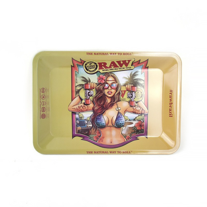 20 Styles Raw Backwoods Cartoon Rolling Tray 180*125mm Metal Cigarette Smoking Small Trays Tinplate Cigarette Tray Tobacco Plate Case Storage Smoking Accessories