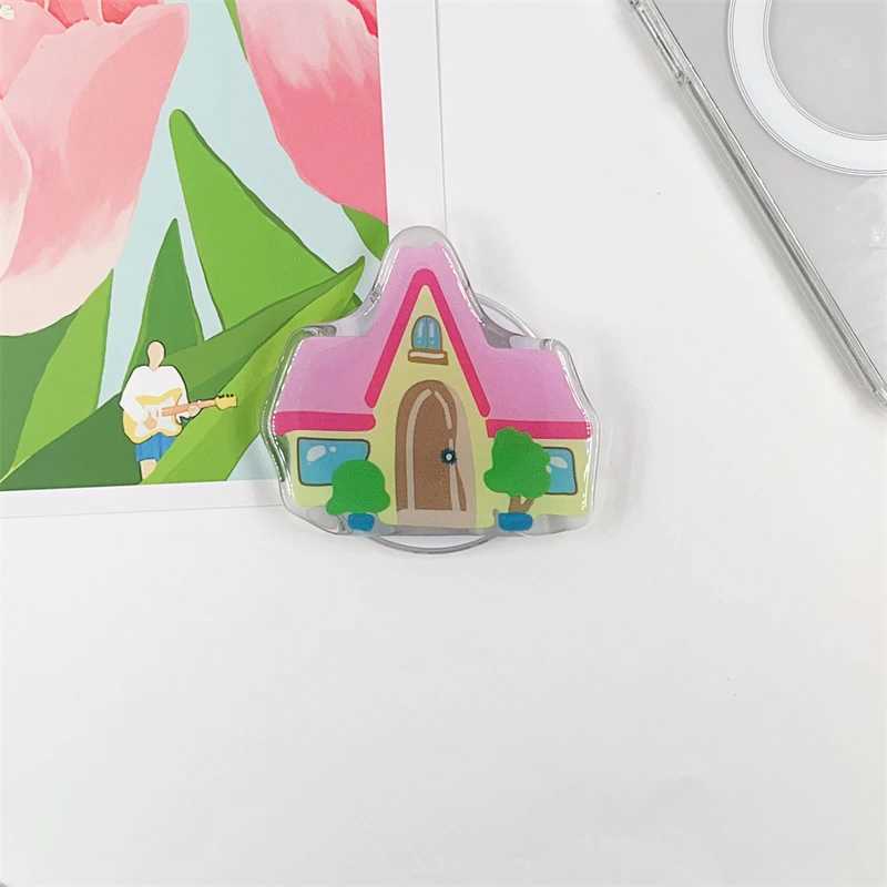 Celular monta suporte para suporte coreano de cartoon fofo menina magnética Grip Tok Griptok Stand Stand Suporte para iPhone para Pad Magsafe Smart Tok