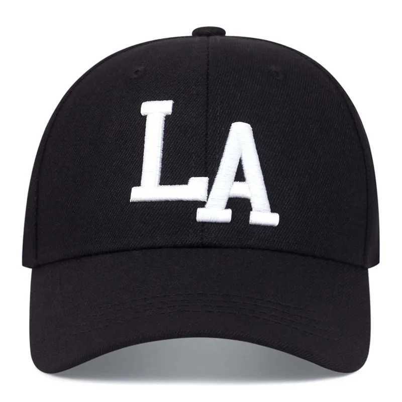 Caps de bola Cap Los Angeles La Golfhat Black Desert Flowers Adult Hip Hop Caps ao ar livre Chapéus de beisebol ajustável D240507