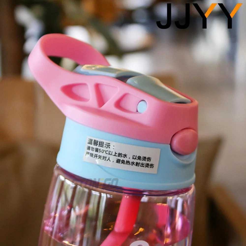 Cups Dishes Utensils JJYY Childrens Drinking Cup Childrens Drinking Bottle with Straw and Handle Portable Drinking Bottle CupL2405