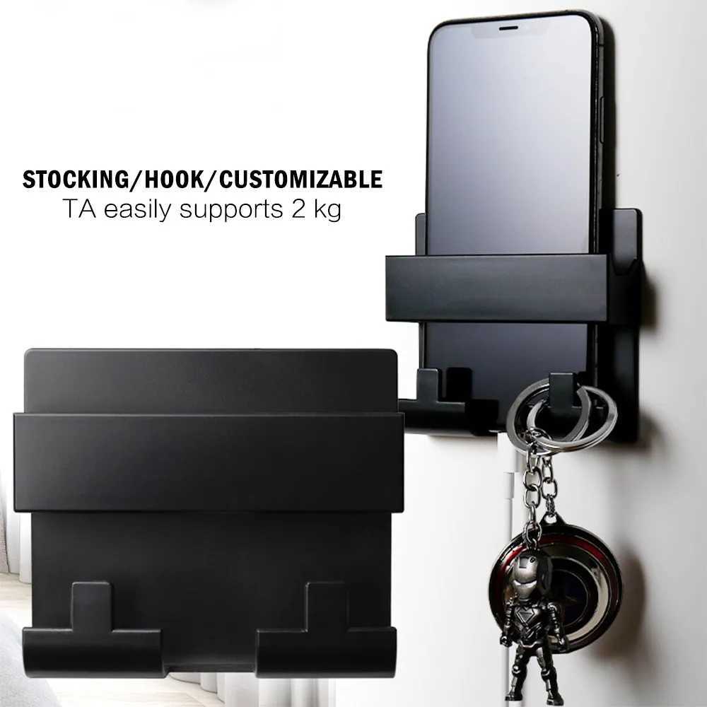 Celular monta suporte para suportes universal estilo pasta de parede montada suporte para telefone celular carregando suporte de parede suporte para banheiro cozinha suspensa suporte