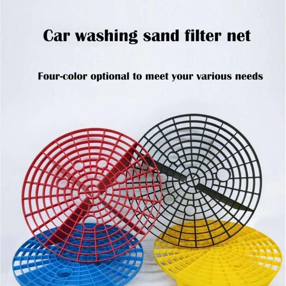 Actualizar nuevos accesorios herramientas de filtro anti-tinción 26/23.5cm aislamiento de arena herramienta de limpieza de automóviles neto filtración porosa