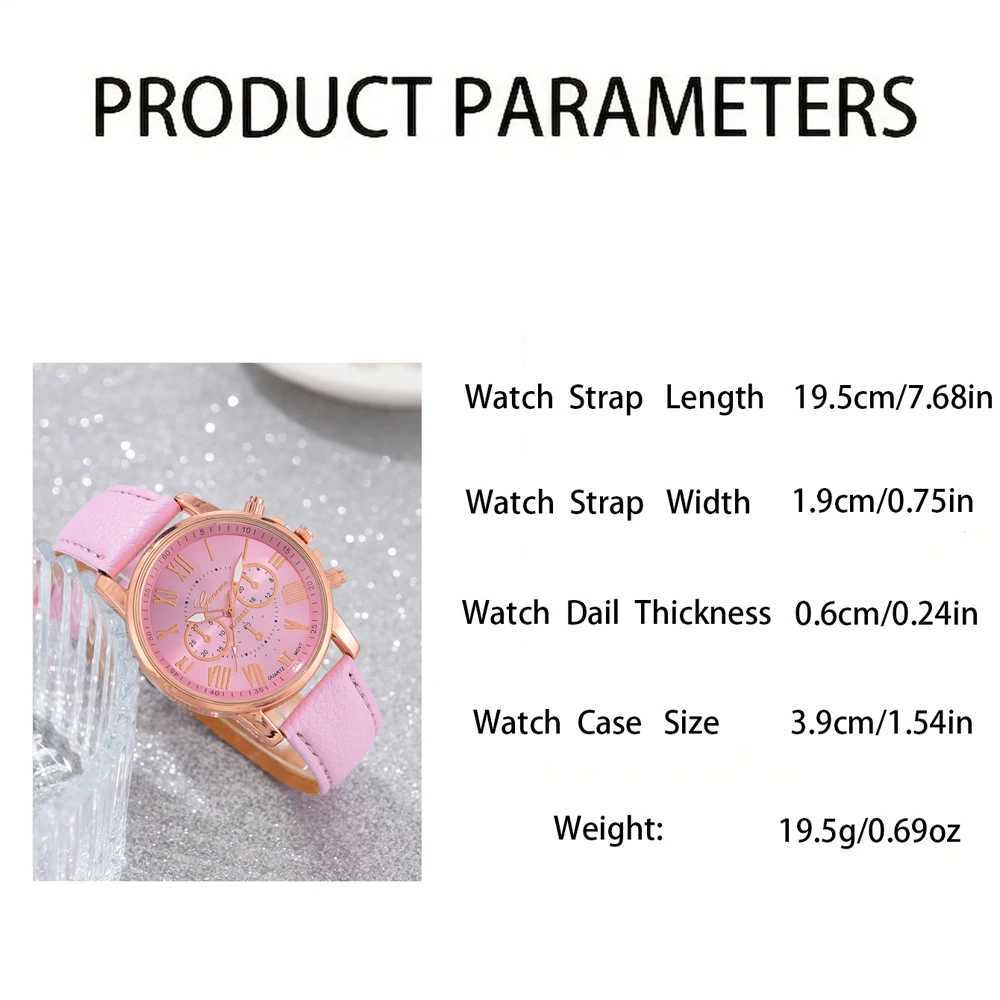 Women's Watches Set Fashion Women Butterfly Jewelry Set Business Casual Leather Quartz Wrist Gift Relogio Feminino Clocks