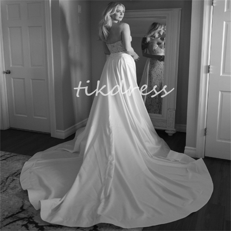 Glam Mermaid Overskirt Wedding Jurken 2024 Sweetheart Elegante tuin Country Foto Bridal Jurys Prachtige Gatsby Bride Dress Vestios de novias boda plus size