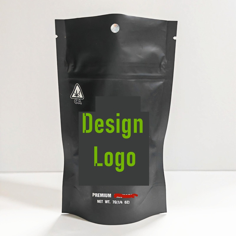 7g snack alimentare Mylar Borsa con golset inferiore 2024 Nuovo fiore Mylar Borsa Backpack Backpack personalizzato Branding Packaging