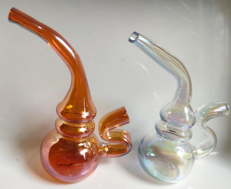 Mini Glass Gourd Hookah Water Bong Pipe 3.5 Inch Smoking Straw Tobacco Recycler Bongs Bubbler DAB Rigs