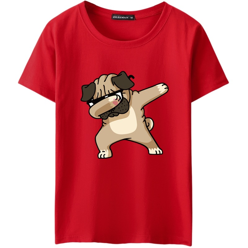 Süße Hunddesignerin Herren T -Shirt Männer Damen Hemden Crew Hals T -Shirt Casual Sommer Kurzarm Mann Tee Frau Tops Herrenkleidung hochwertige Hip Hop Streetwear T -Shirts