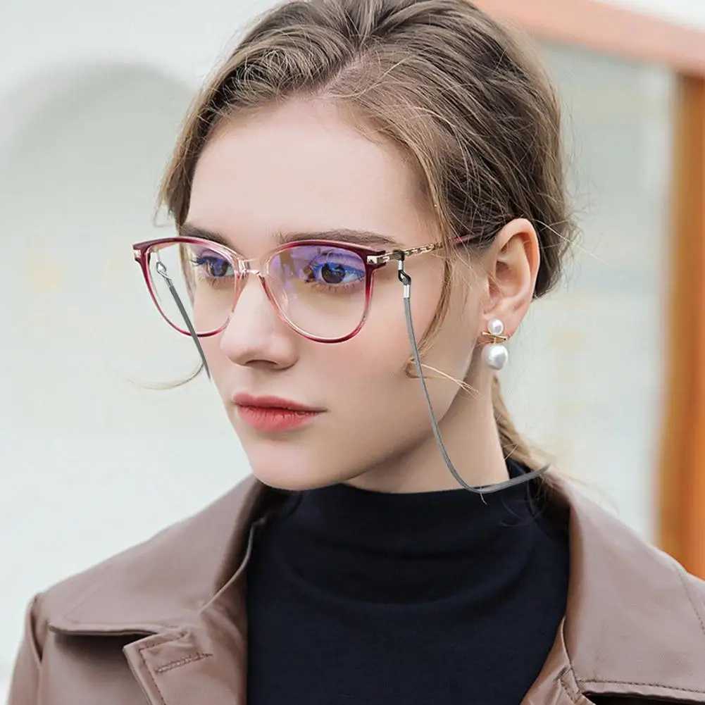 Coudons de lunettes Nouvelles conceptions Lunettes Landes de soleil High Elasticity STRAP LANDE PRIME Collier en cuir verres de lune