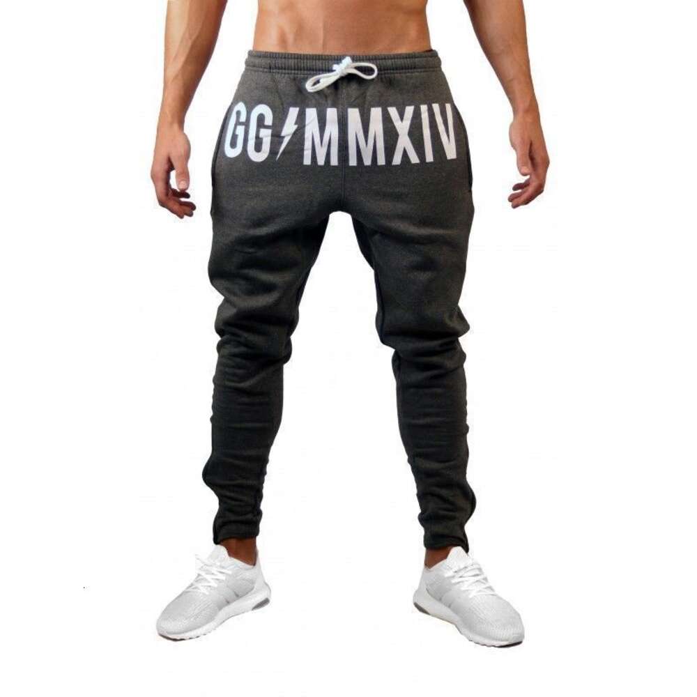 Heren Joggers broek Autumn Heren Fitness Running Training Loose basketbal Katoen Ademvol casual Sports Jog