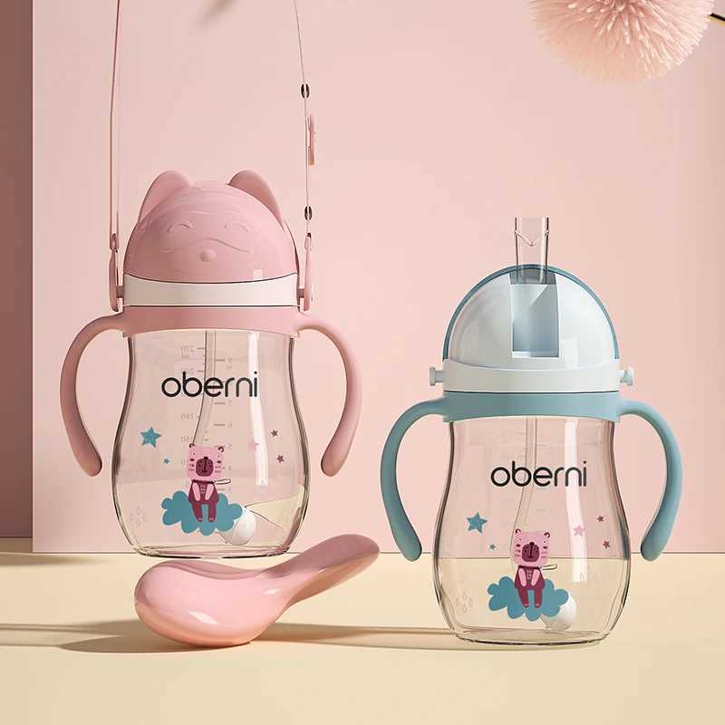 Чашки посуды Поучительская посуда Oberni Childrens Learning Water Bottle предоставляет детям гравитационный мяч и небольшую чашку питья с соломой, подходящей как для мальчиков, так и для девочек