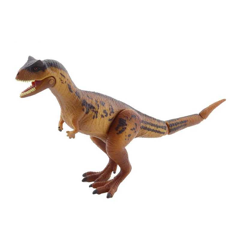 Outros brinquedos Takara Tomy Carnotaurus Ania Jurassic World Simulation Simulação Wildlife Dinosaur Modelo Joint Mobile Toy Birthday Giftl240502