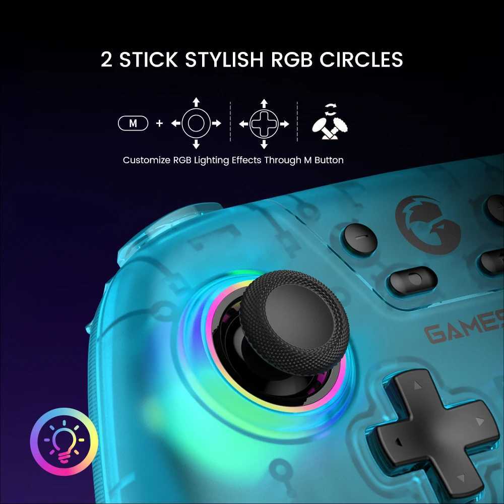 Sticks Gamesir Nova Switch Controller Wireless Game Board met Hall Effect geschikt voor Nintendo Switch iPhone Android PC Joystick J240507