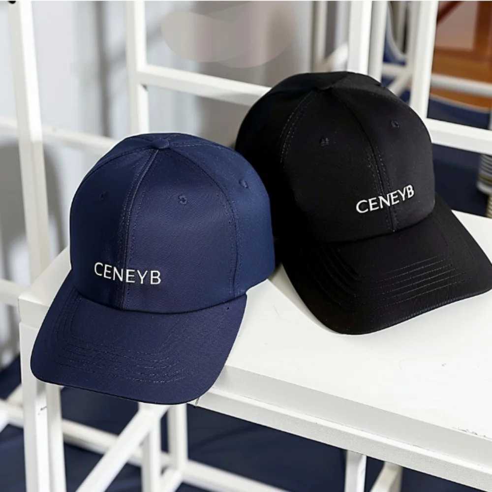 Caps de bola Luxury Fashion Spring Summer Sport Sport Sport Baseball Caps Carta bordada Retro Unissex Hats For Men Women Cotton Casquette Hat D240507