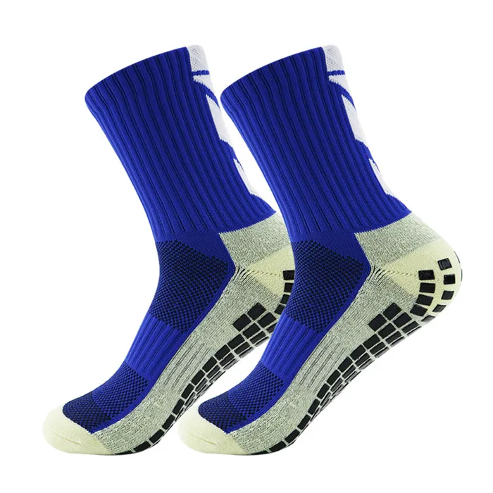 Neue Männer Fußball und Frauen haben Nicht-Schlupf-Silikon-Bottom-Fußball-Basketball-Grip-Socken 0507